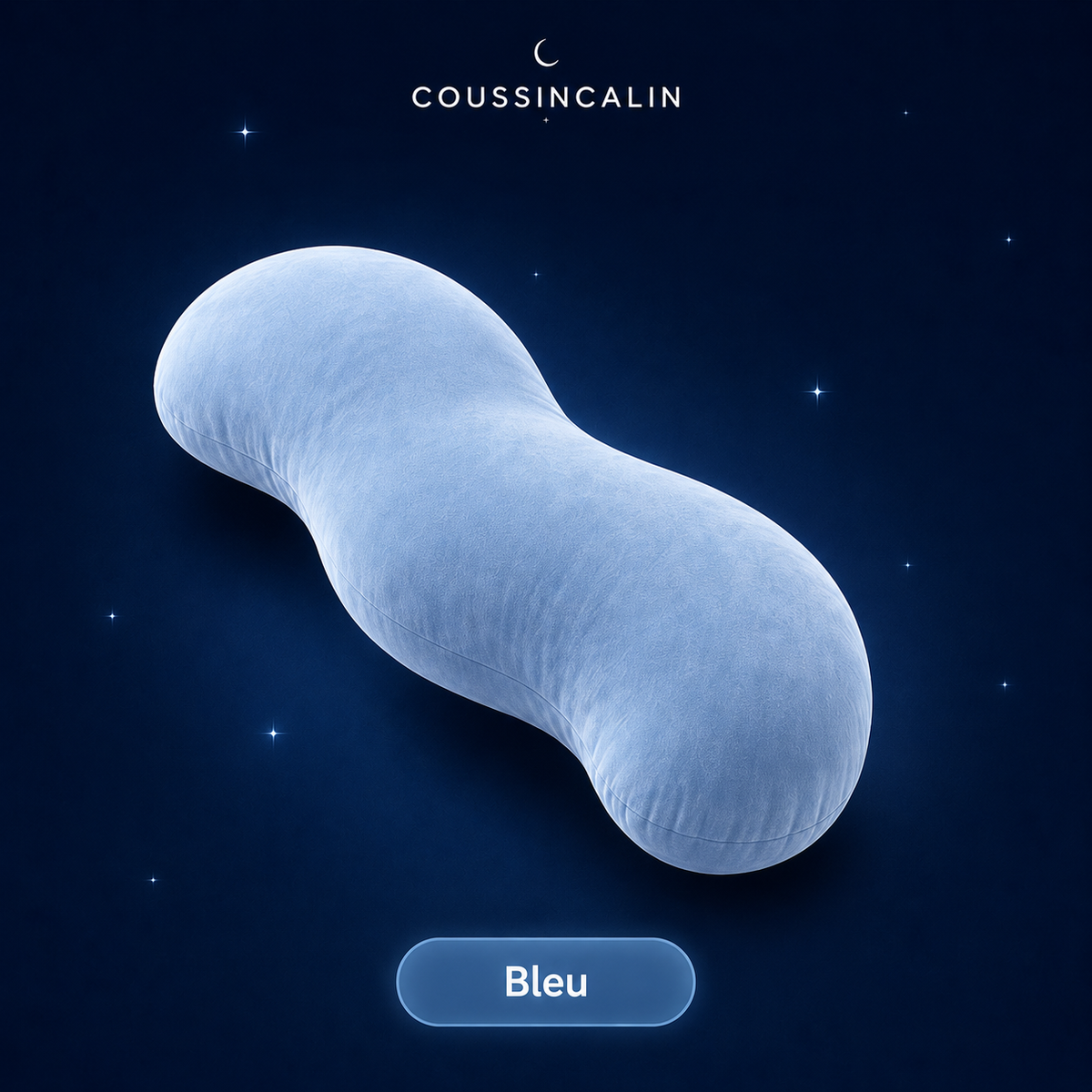 COUSSINCALIN™ — Le coussin ergonomique pensé pour dormir sur le côté