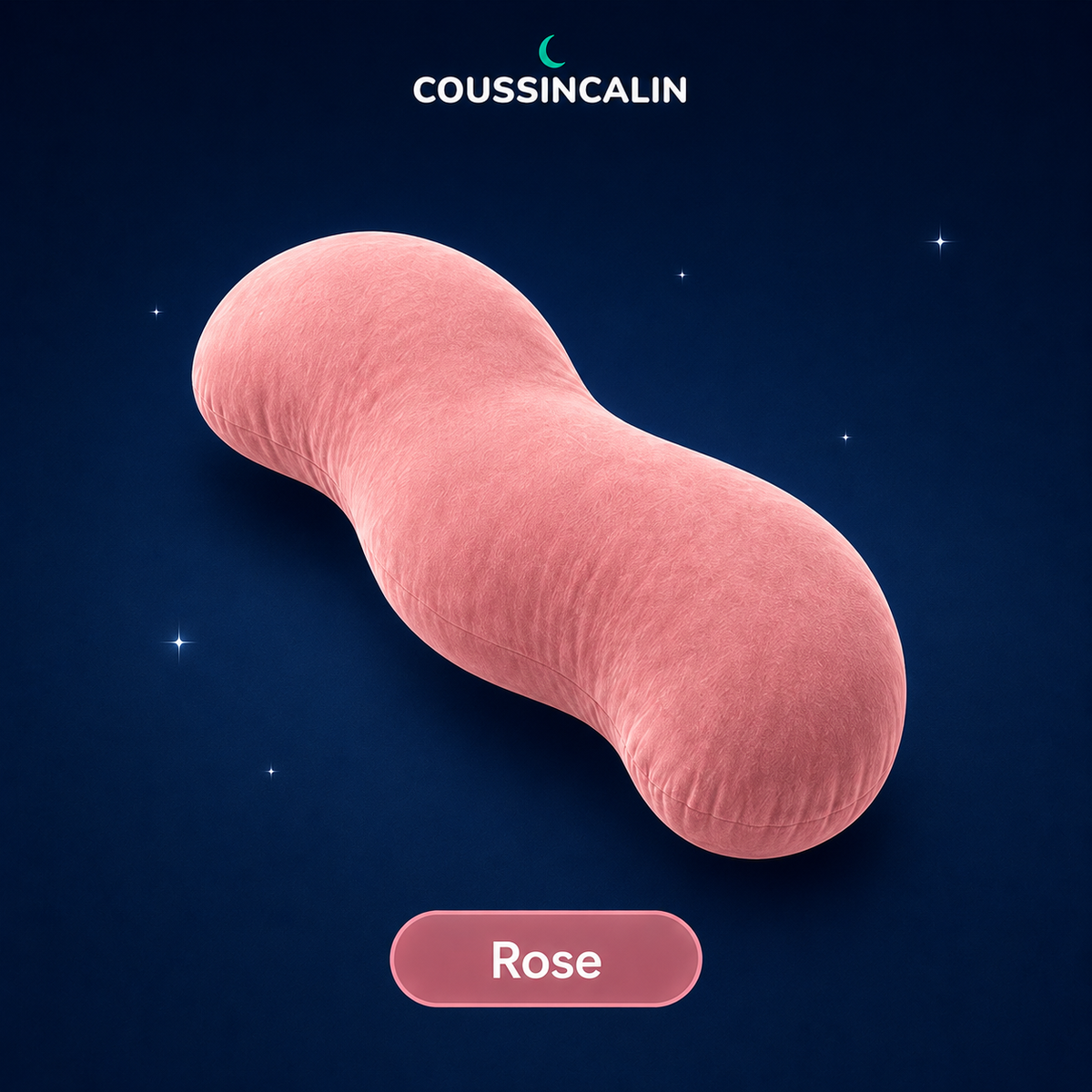 COUSSINCALIN™ — Le coussin ergonomique pensé pour dormir sur le côté