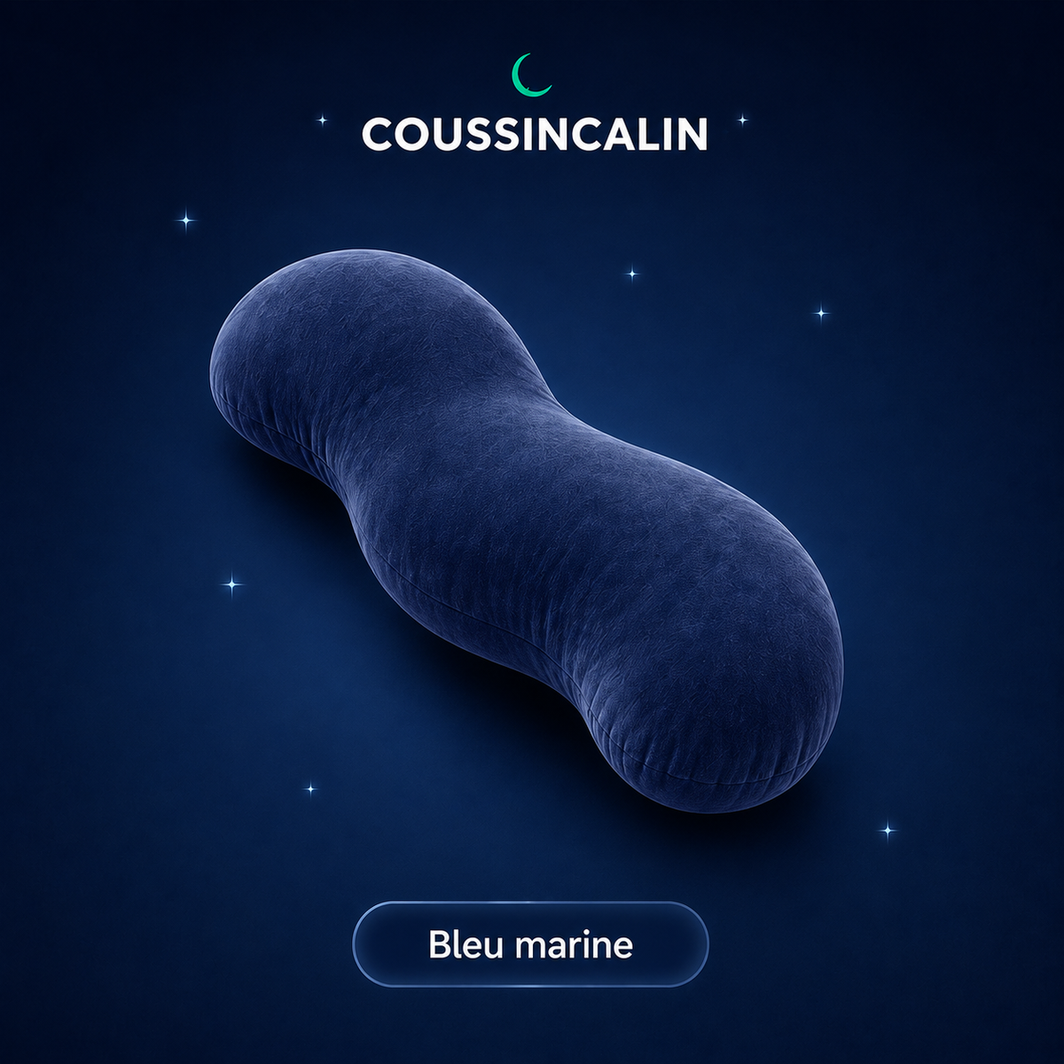 COUSSINCALIN™ — Le coussin ergonomique pensé pour dormir sur le côté